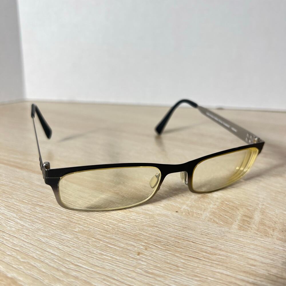 Zero G Titanium Montauk Eyeglasses Matte Black Matte Silver Gradient 52-18-140